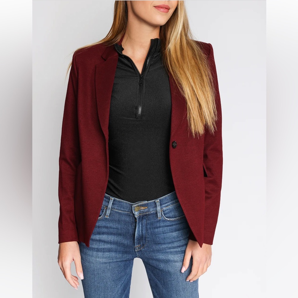 Tiger of Sweden Burgundy Blazer